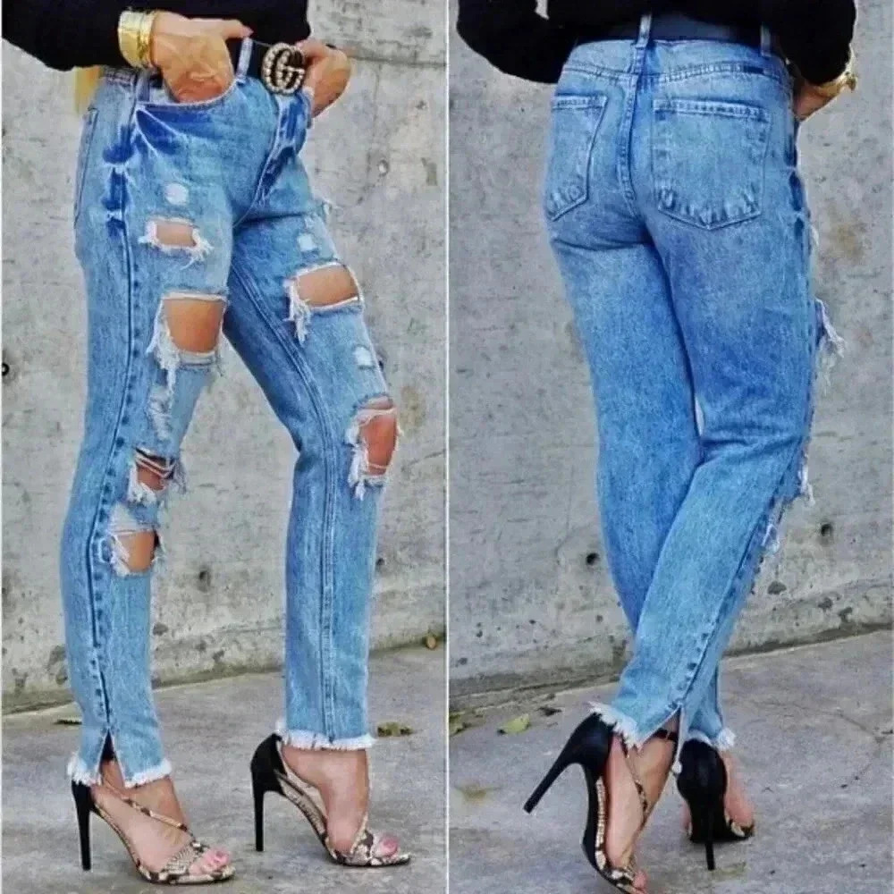 ALLY Ripped Jeans - Picture 2 of 3